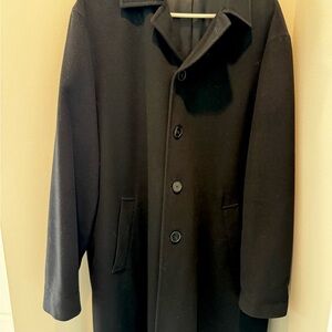 Men's Jacob Siegel for Nordstrom  black Wool- Classic Single-Breasted Jacket